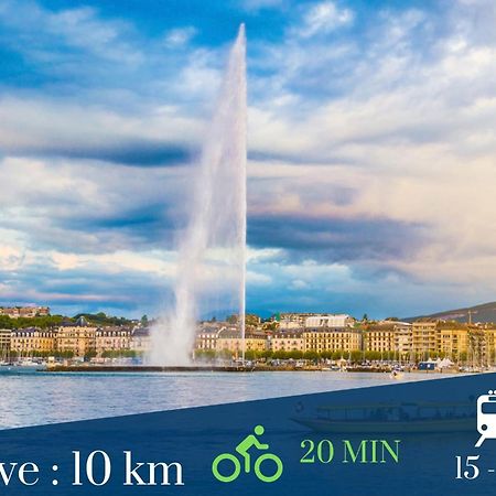 Homey Awesome - Proche Gare Et Tram - Centre-Ville - Balcon Prive - Wifi Gratuit Annemasse Luaran gambar